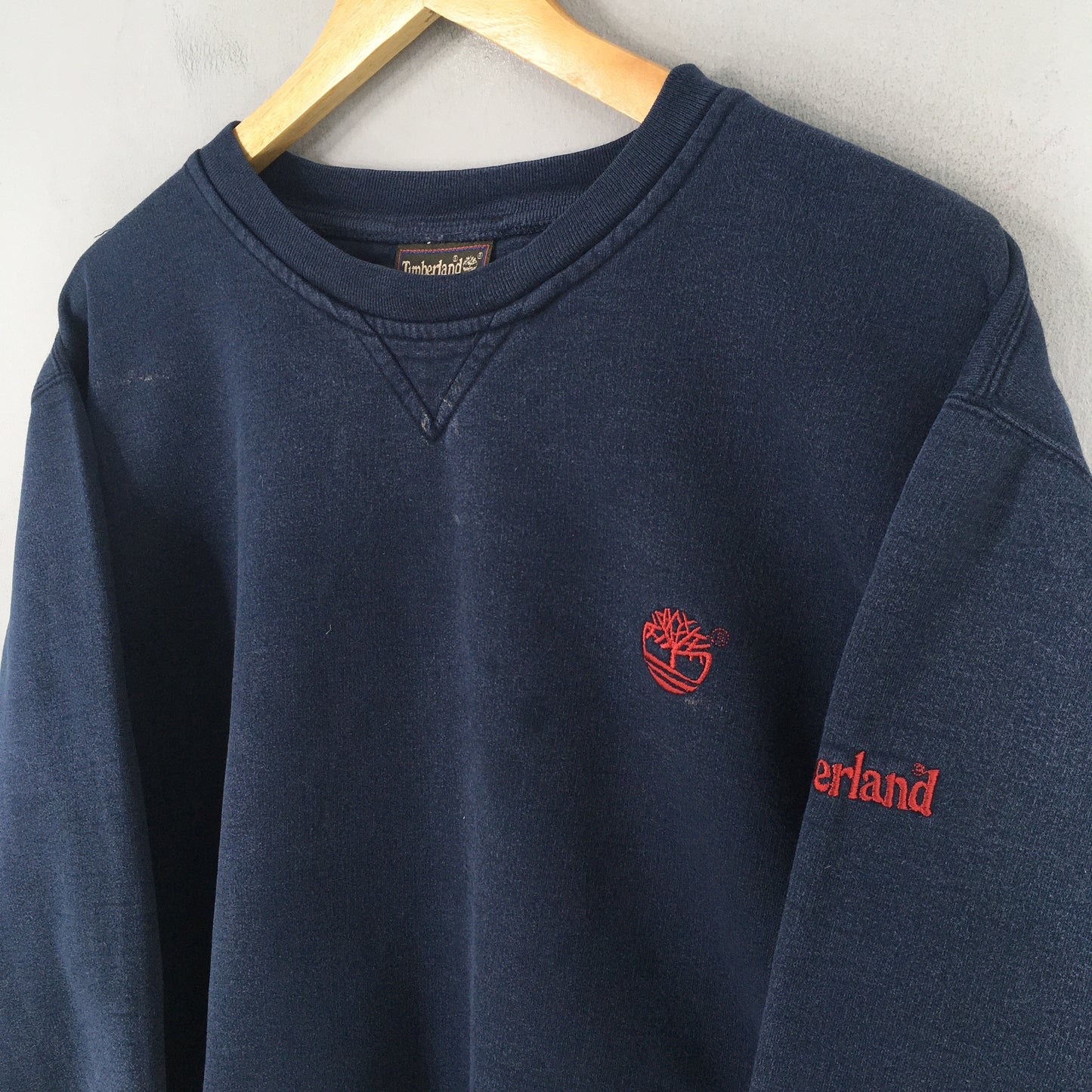 Timberland Weathergear Blue Sweatshirt Medium