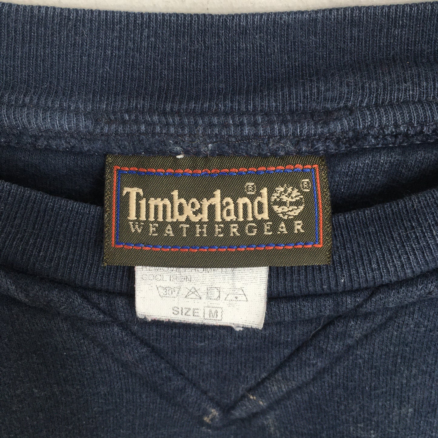 Timberland Weathergear Blue Sweatshirt Medium