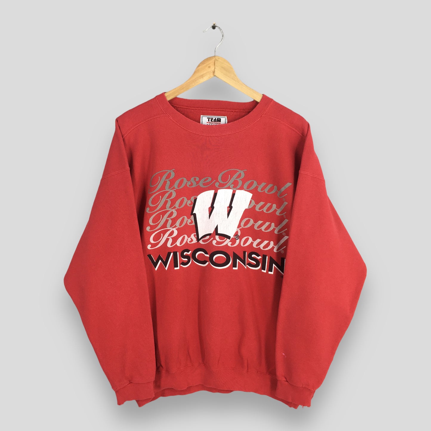 Wisconsin Badgers Ncaa Football Sweatshirt XLarge