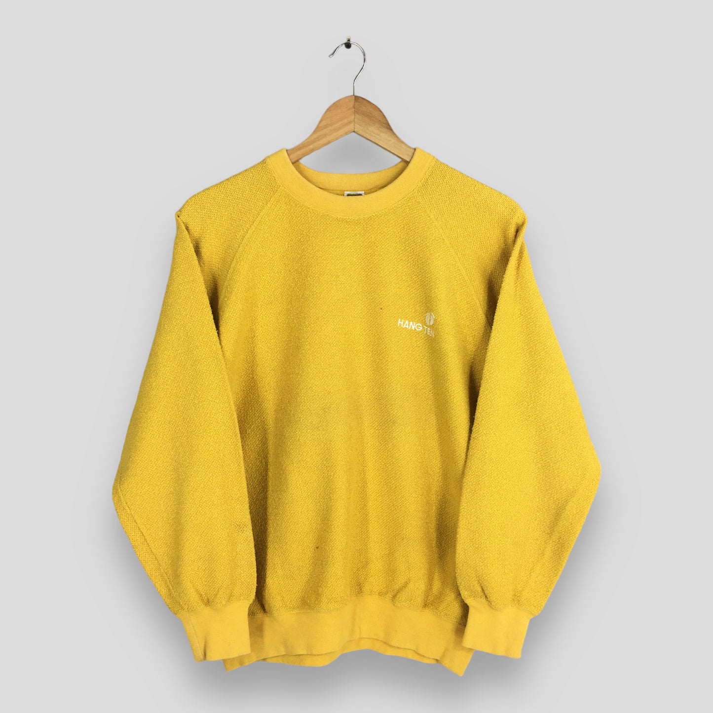 Hang Ten Surf Yellow Sweatshirt Large