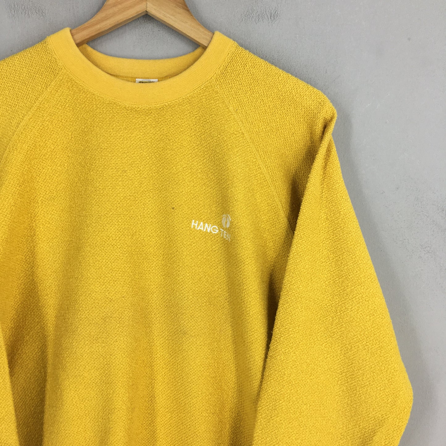 Hang Ten Surf Yellow Sweatshirt Large