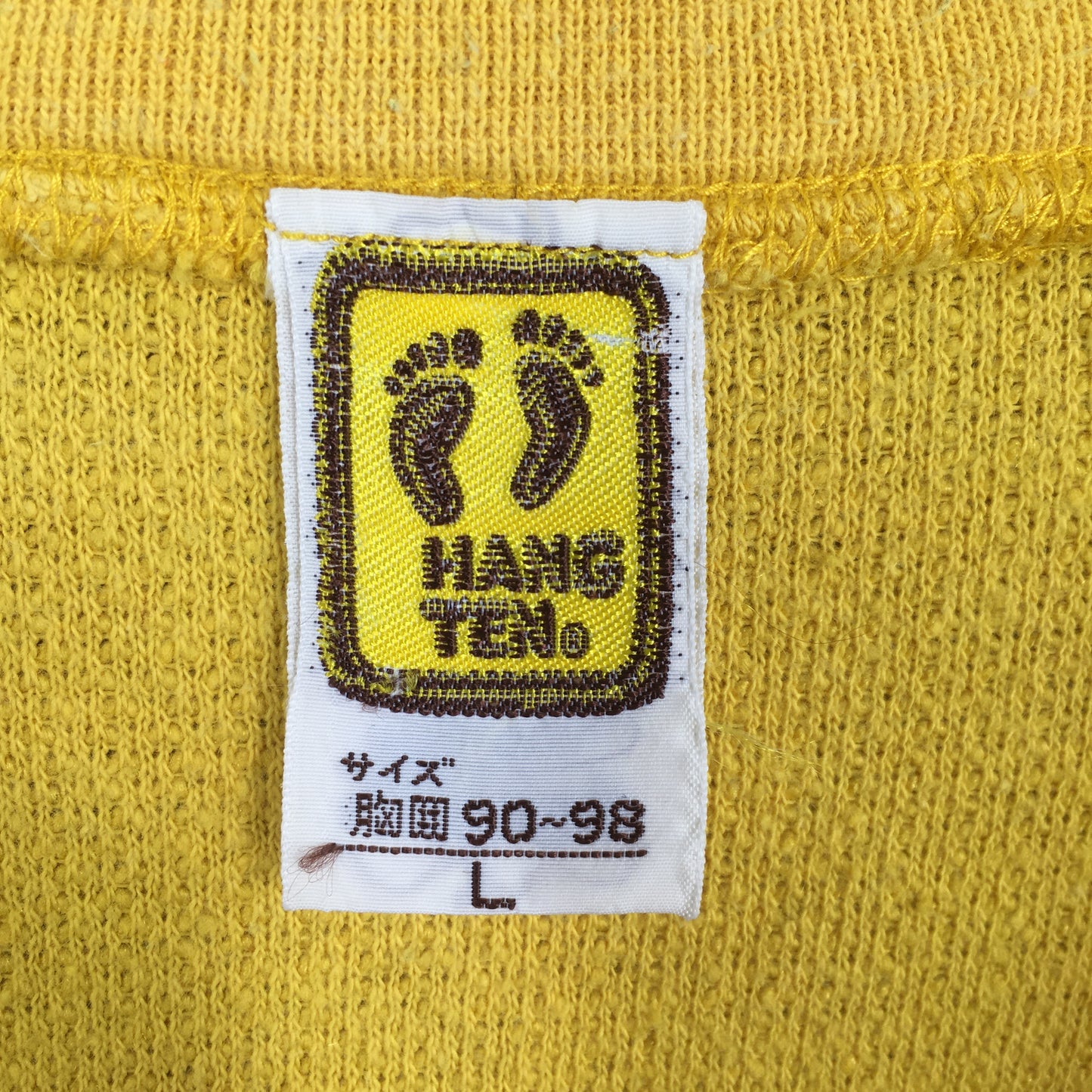 Hang Ten Surf Yellow Sweatshirt Large