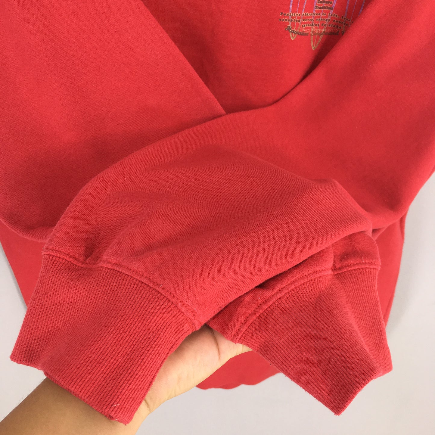 Piko Longboard Surfing Red Sweatshirt XLarge