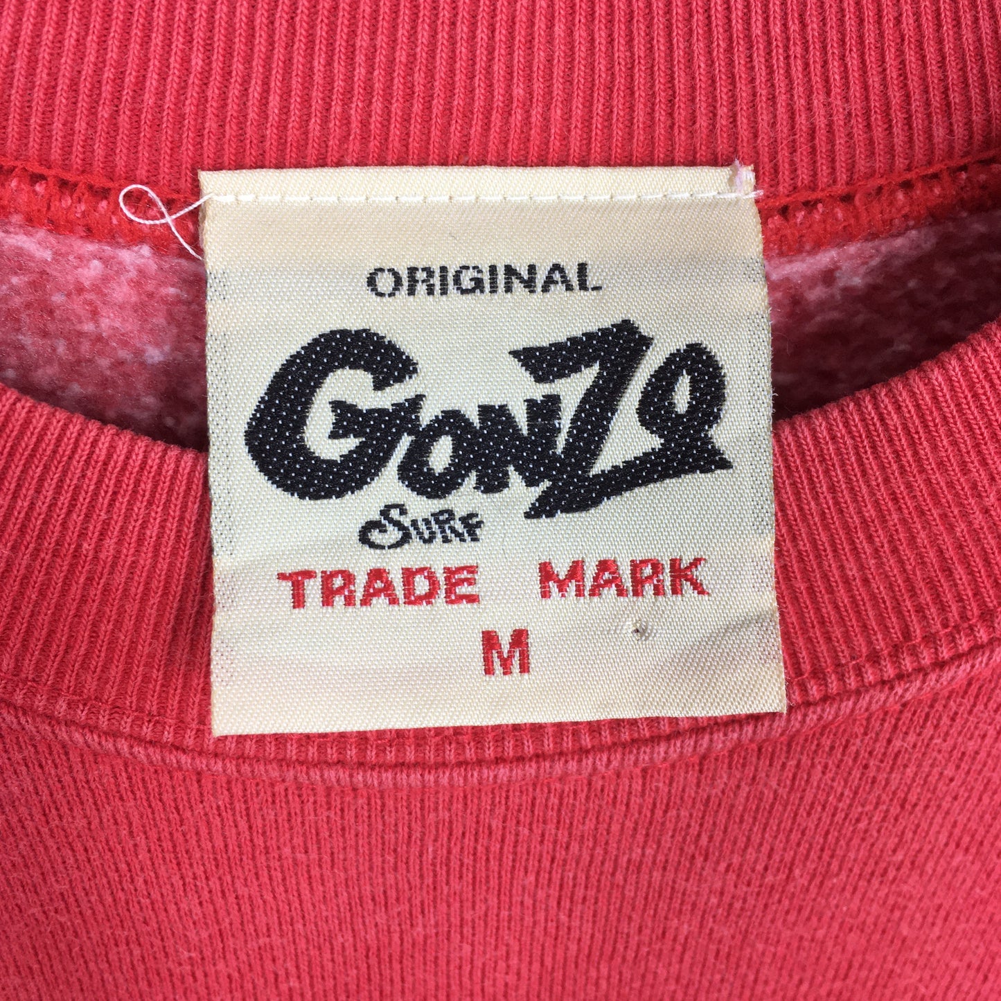 Gonzo Surf Red Sweatshirt Medium