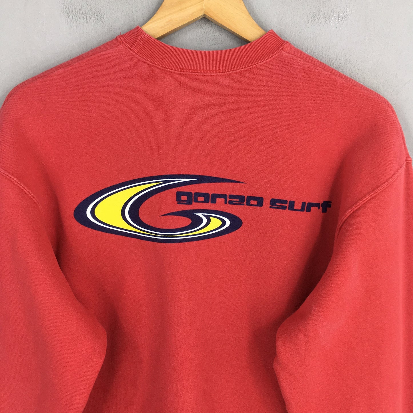 Gonzo Surf Red Sweatshirt Medium