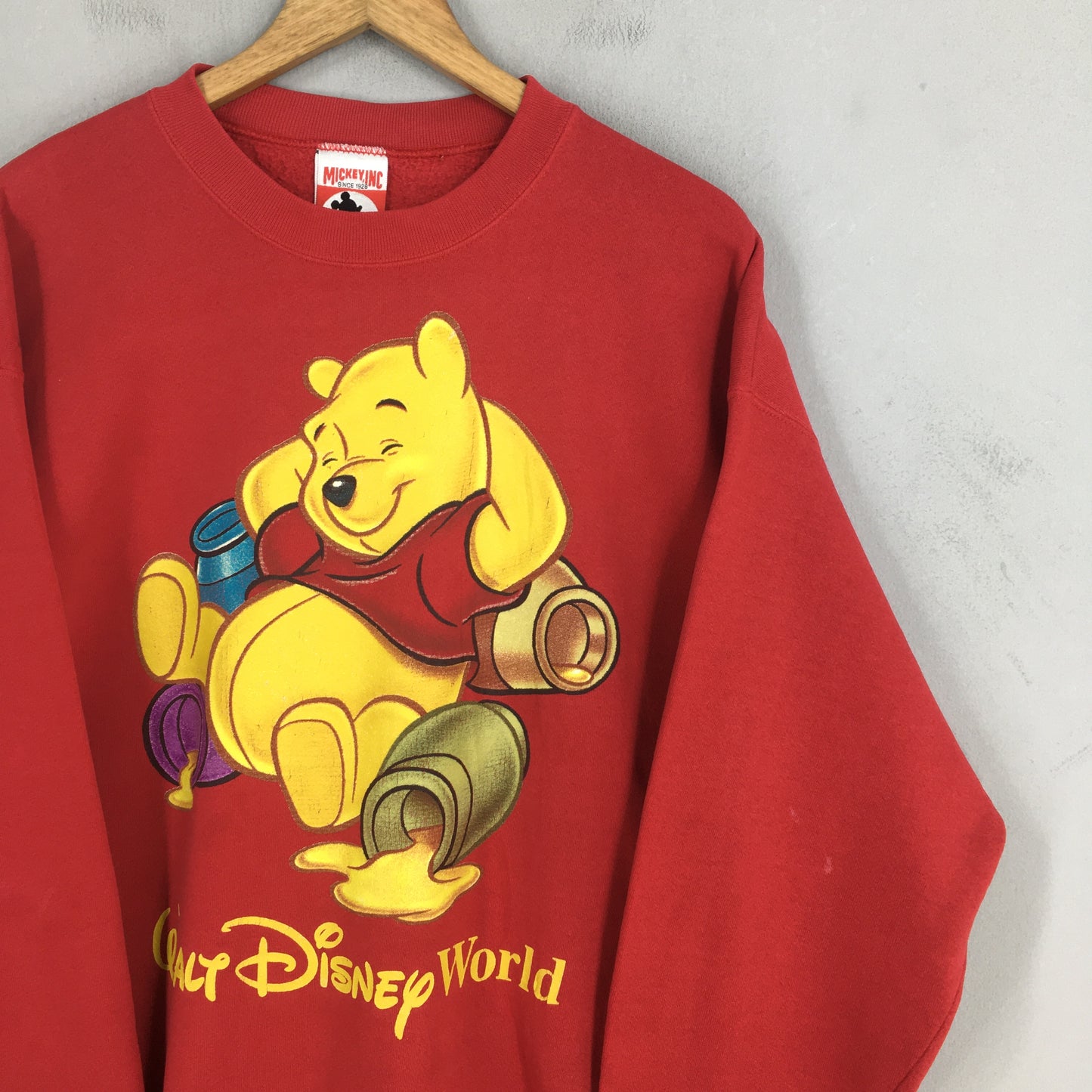 Winnie The Pooh Sweatshirt Large