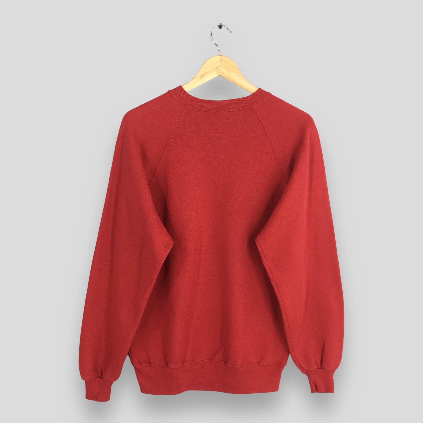 Jerzees Usa Plain Red Sweatshirt Large