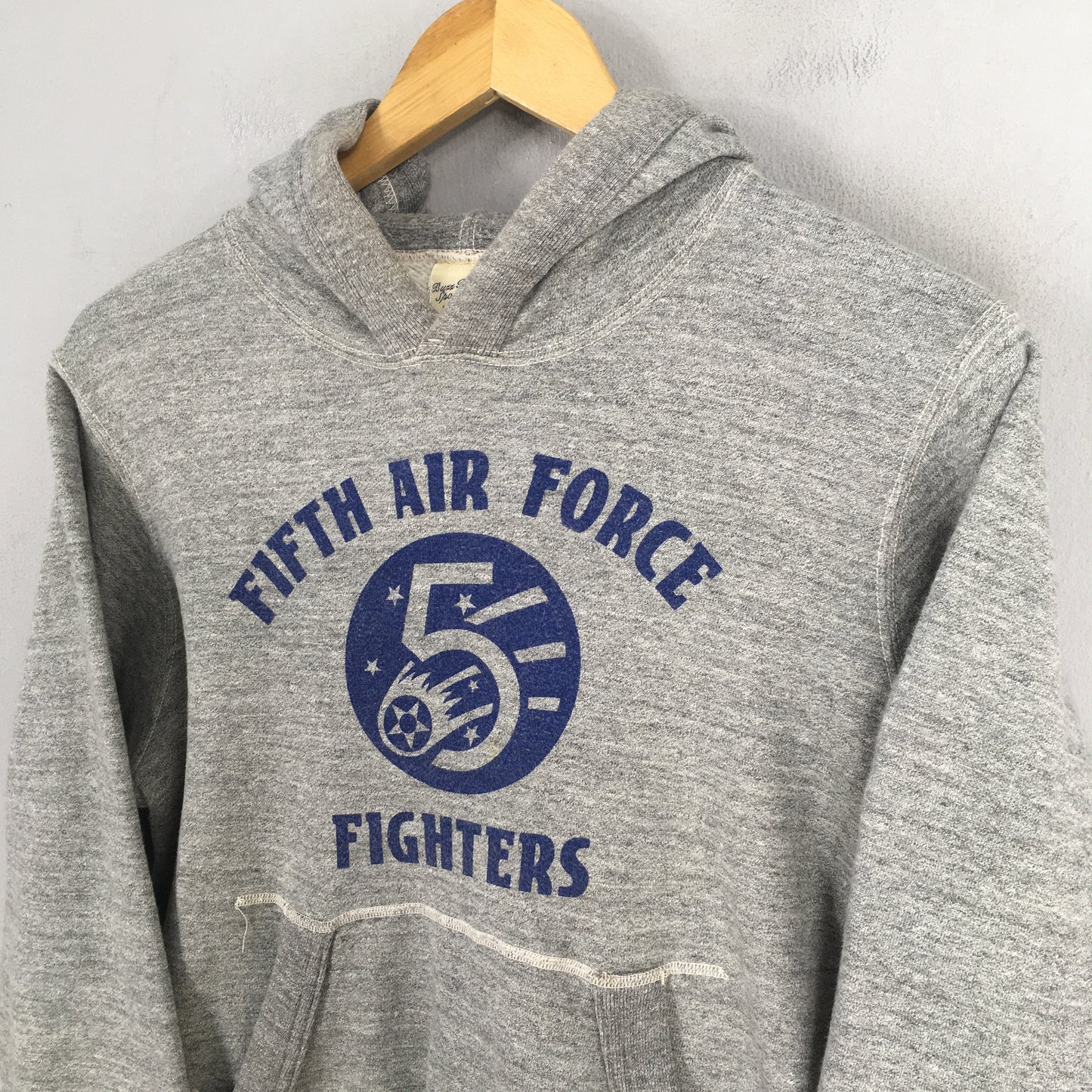 Buzz Rickson Fifth Air Force Hoodie Sweatshirt Small