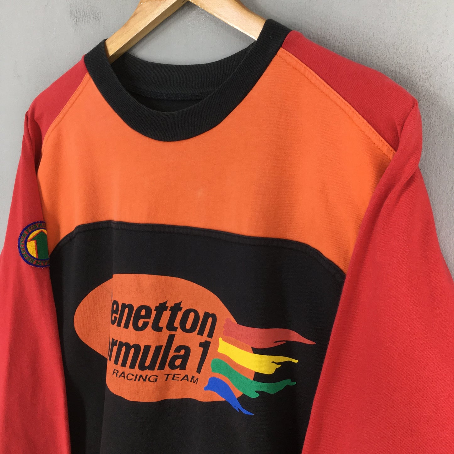 Benetton Formula 1 Multicolor Sweatshirt Medium