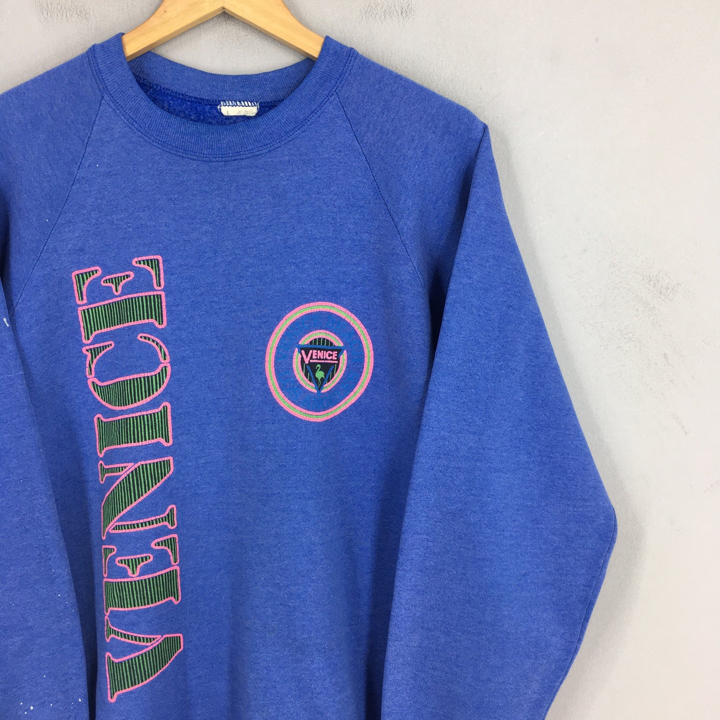 Venice Italia Blue Sweatshirt Large