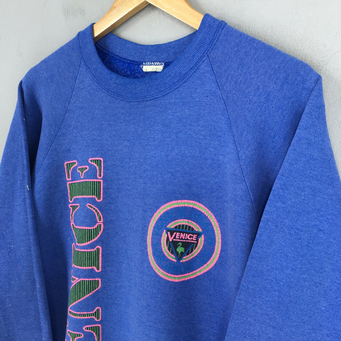 Venice Italia Blue Sweatshirt Large