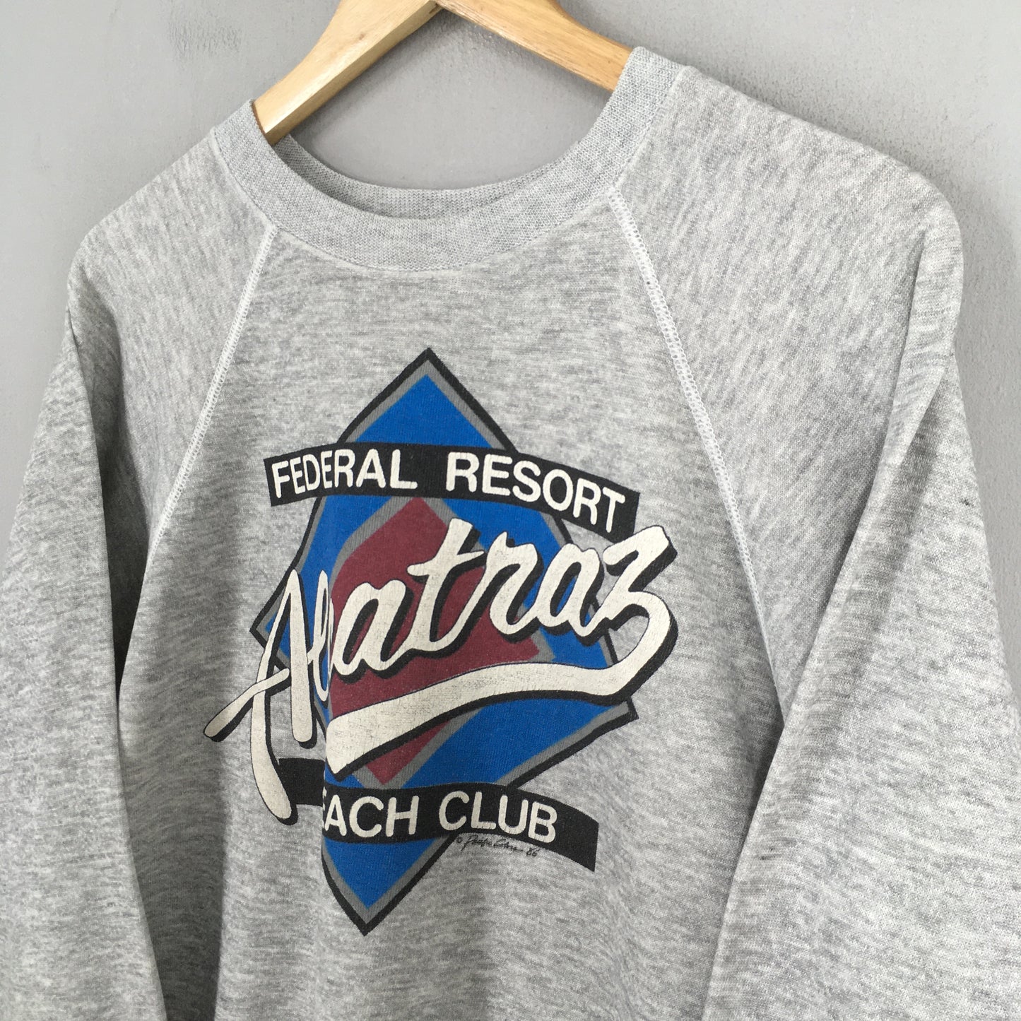 Alcatraz Beach Club Sweatshirt Large