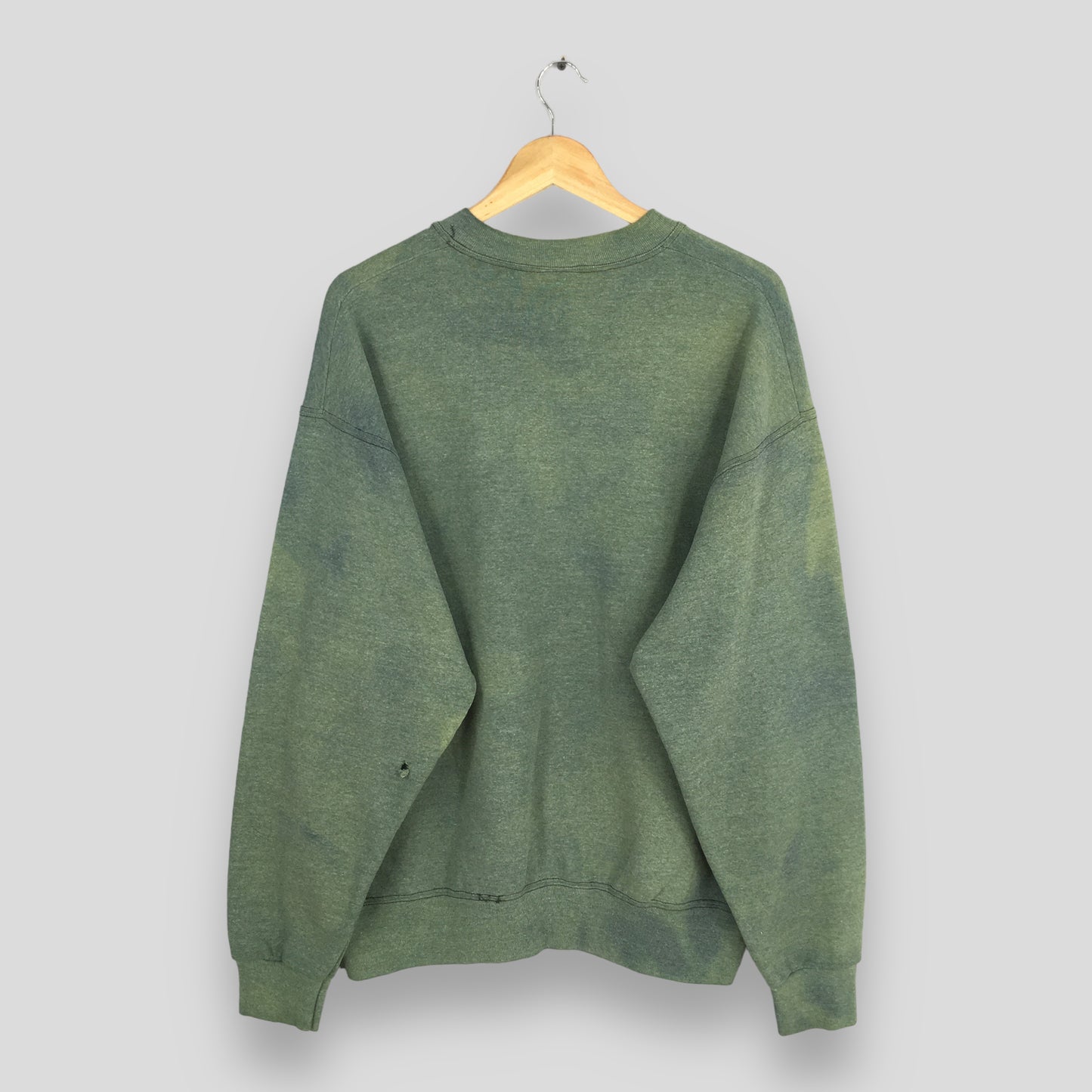 Fruit Of The Loom Bleach Plain Sweatshirt Jumper XLarge