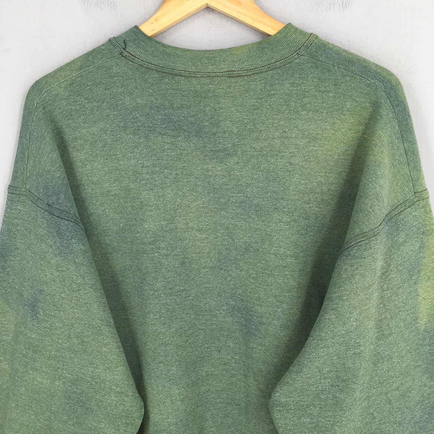 Fruit Of The Loom Bleach Plain Sweatshirt Jumper XLarge