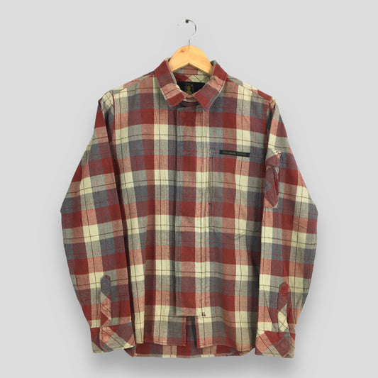 Hysteric Glamour Plaid Shadow Tartan Flannel Shirt Small