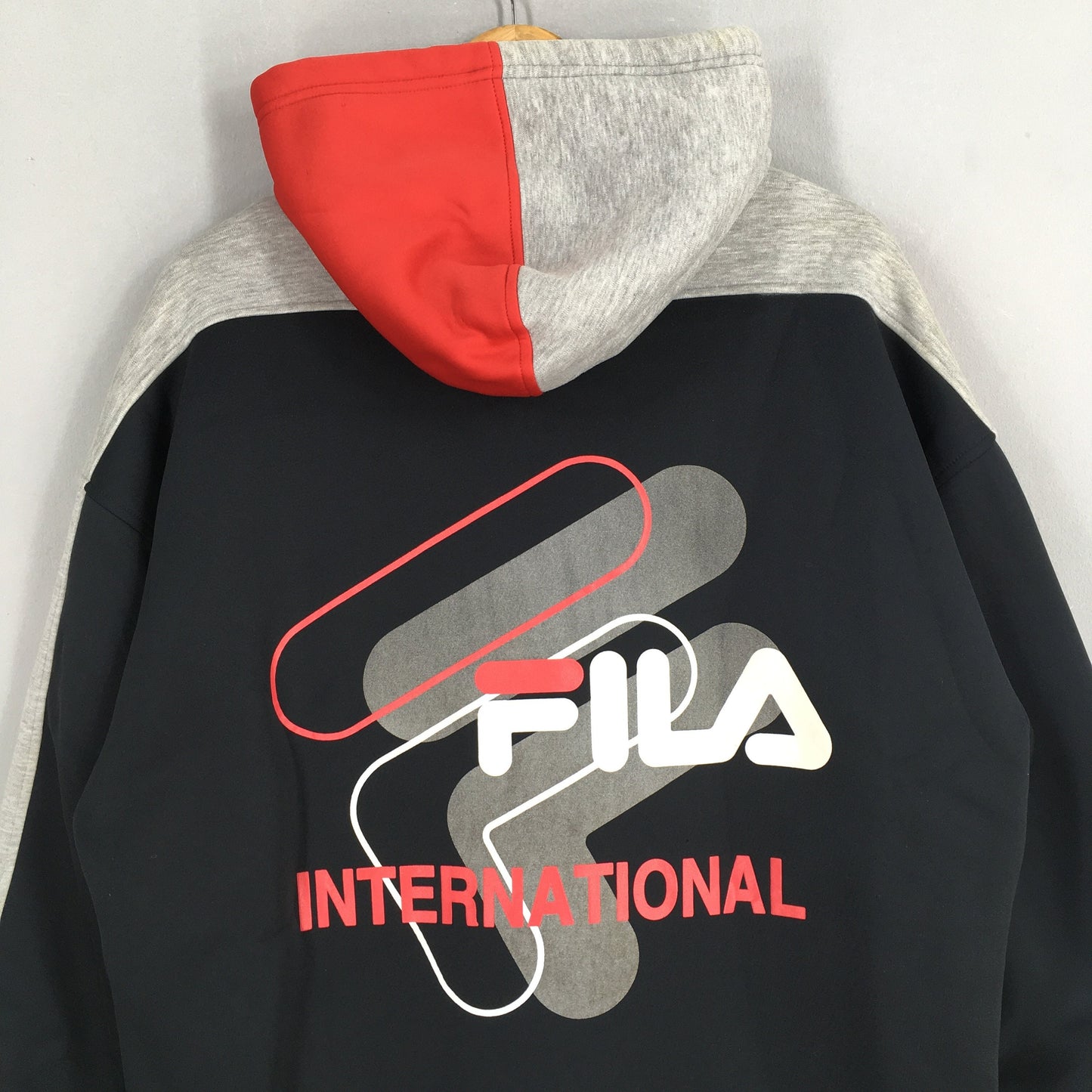 Fila Sherpa Hoodie Multicolor Parka XLarge