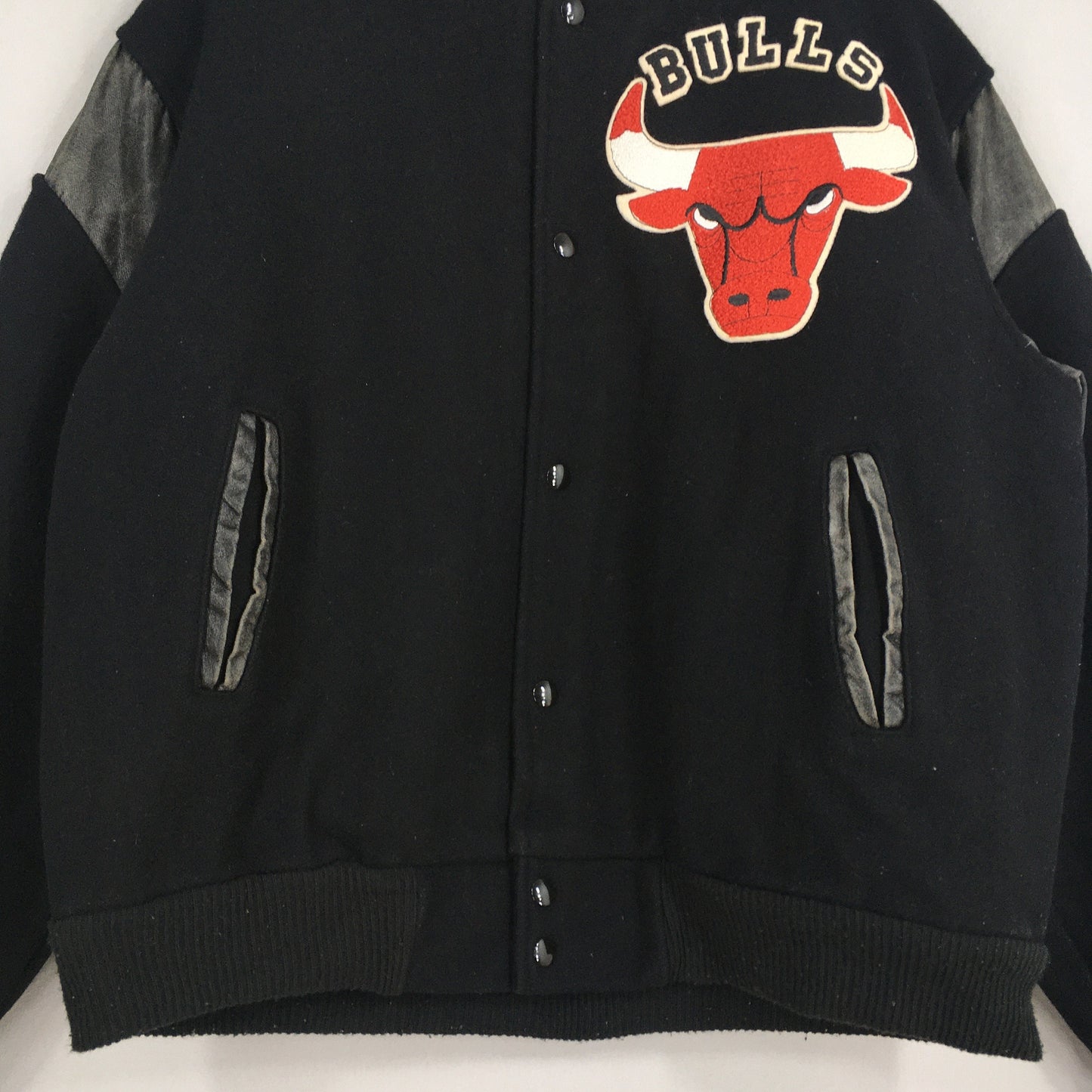 Chicago Bulls Nba Wool Varsity Jacket Large