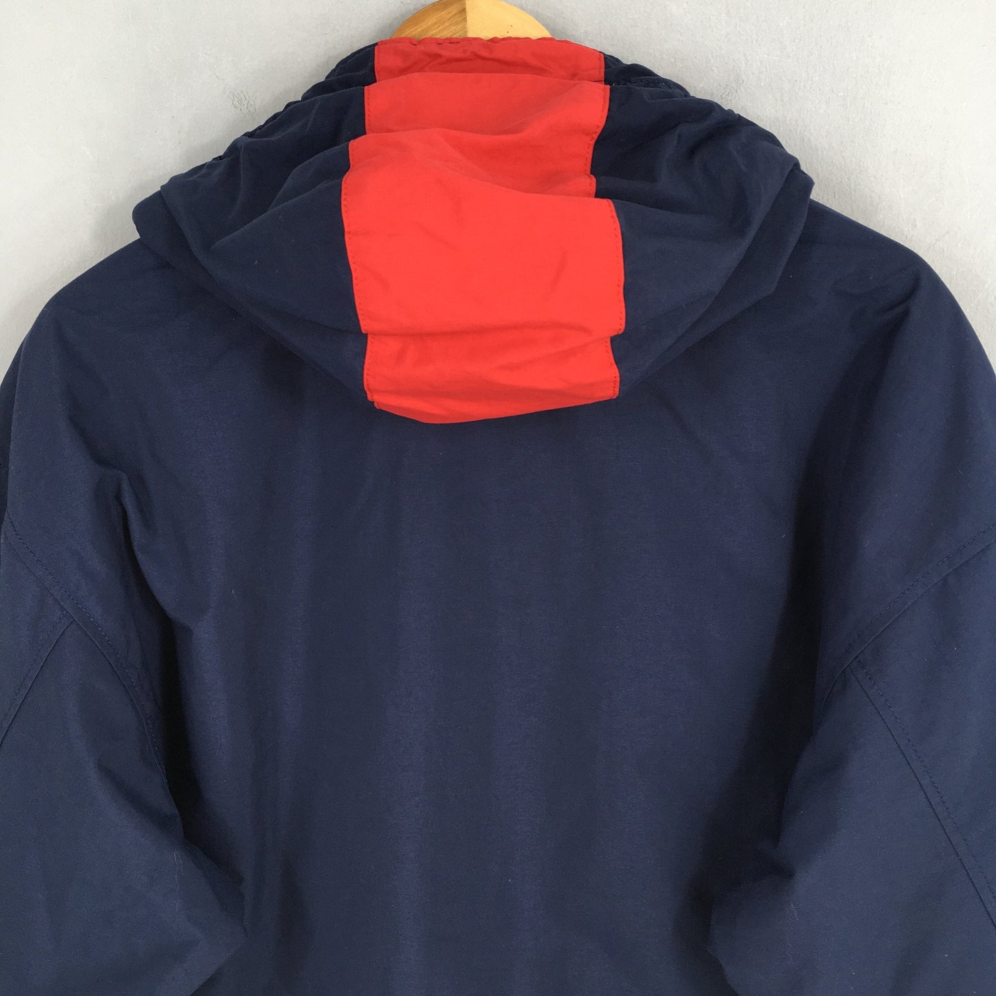 Ellesse Blue Hoodie Bomber Zip Up Jacket Large