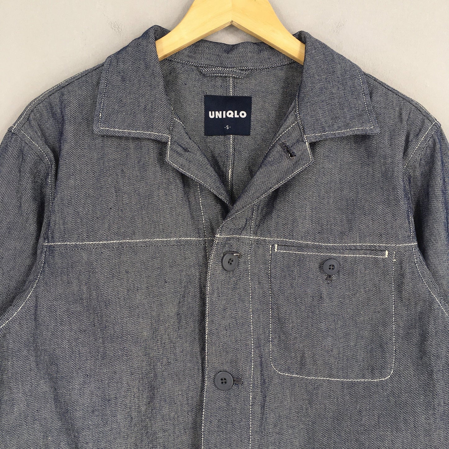 Workers Blue Chore Denim Jacket Small