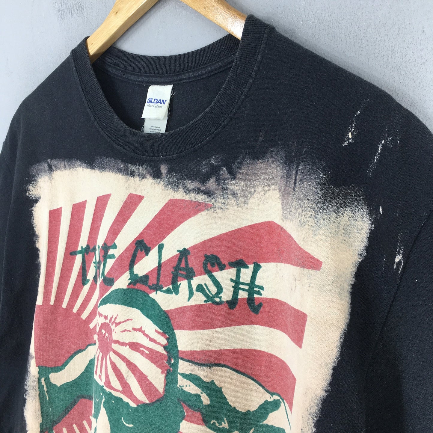 Vintage The Clash Kamikaze Punk Mosquitohead Tie Dye Size L