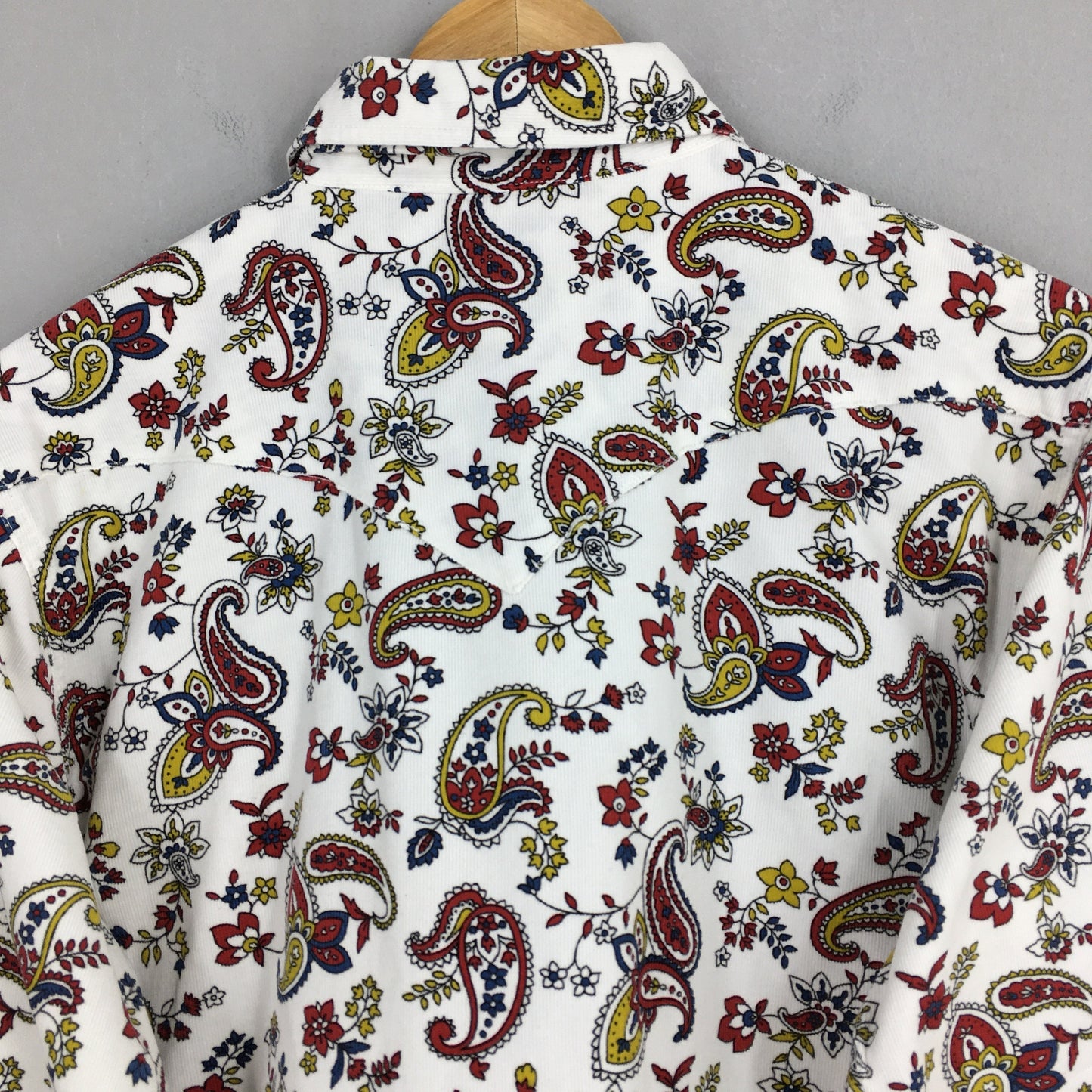 Paisley Floral Shirt Casual Medium