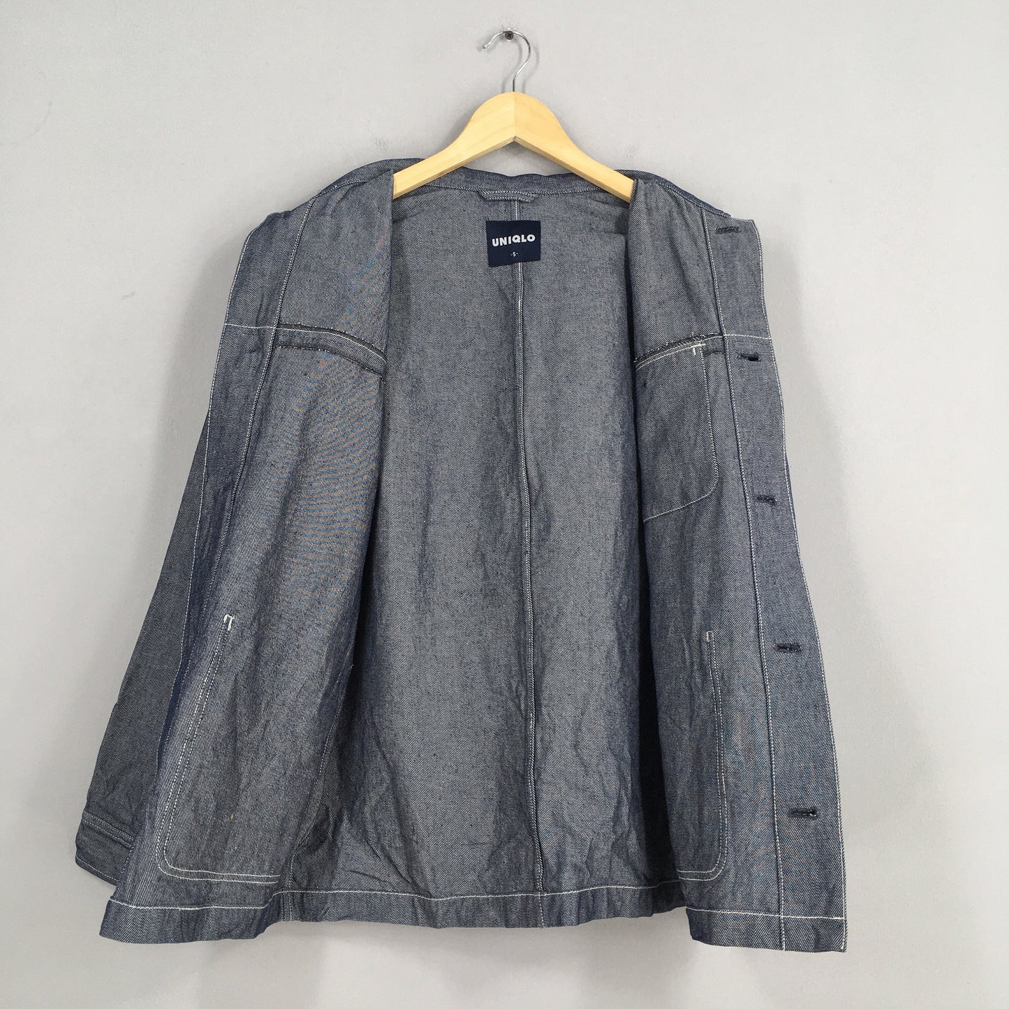 Workers Blue Chore Denim Jacket Small