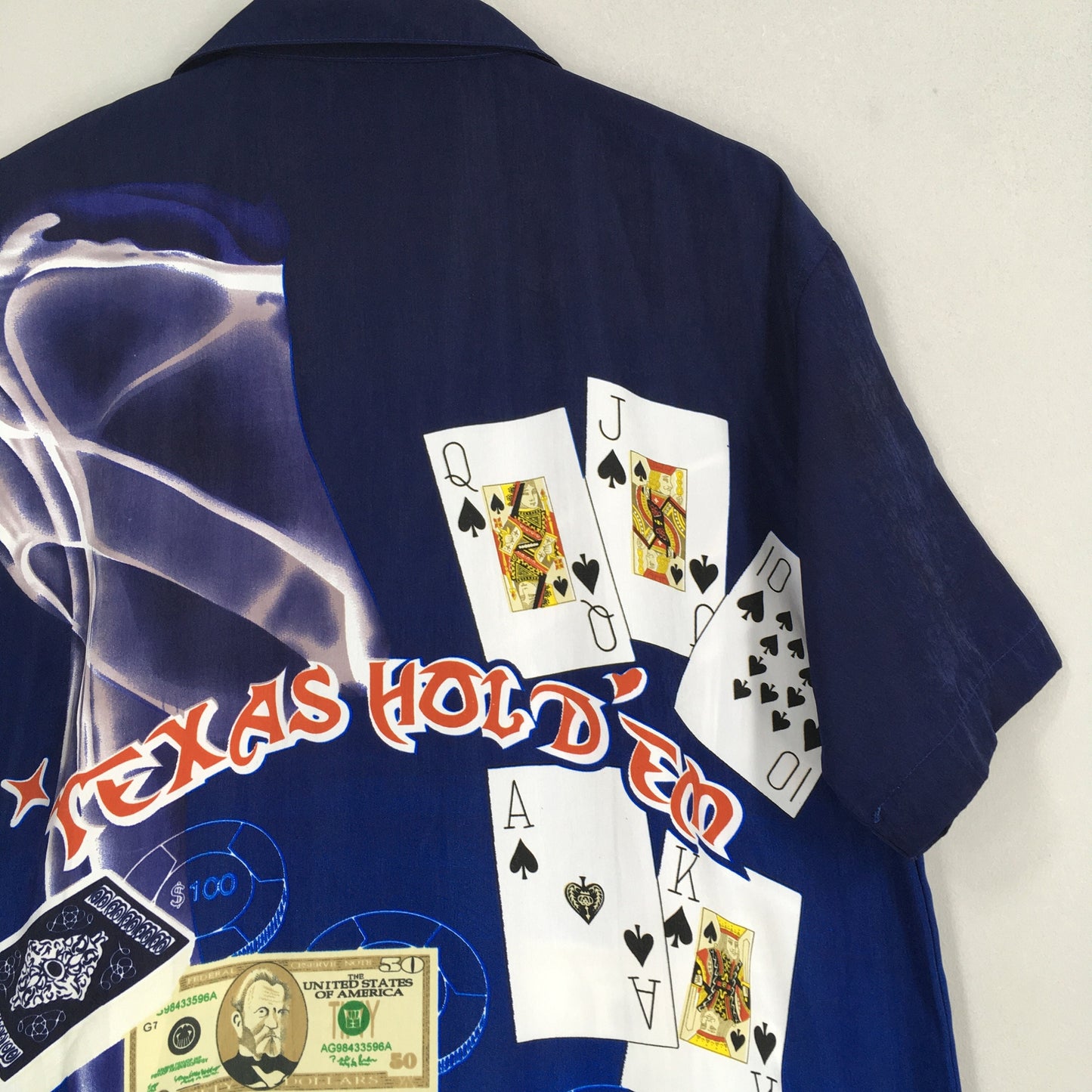 Vintage 90s King Casino Texas Hold'em Shirt Medium