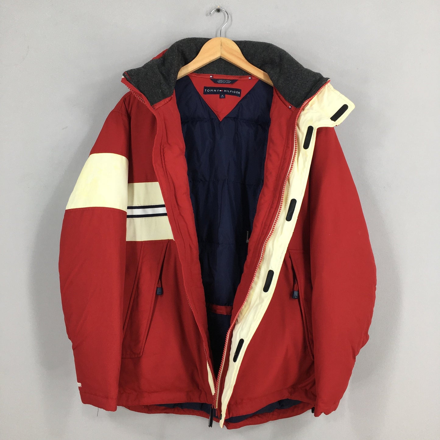 Tommy Hilfiger Bomber Hoodie Jacket Medium