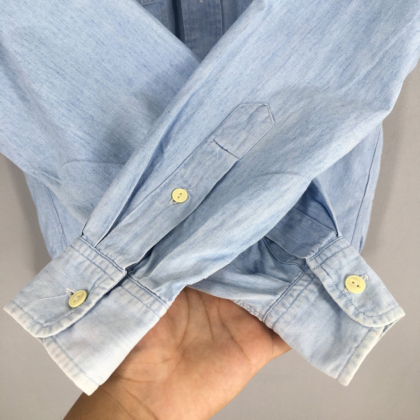 Polo Ralph Lauren Jeans Blue Shirt Small