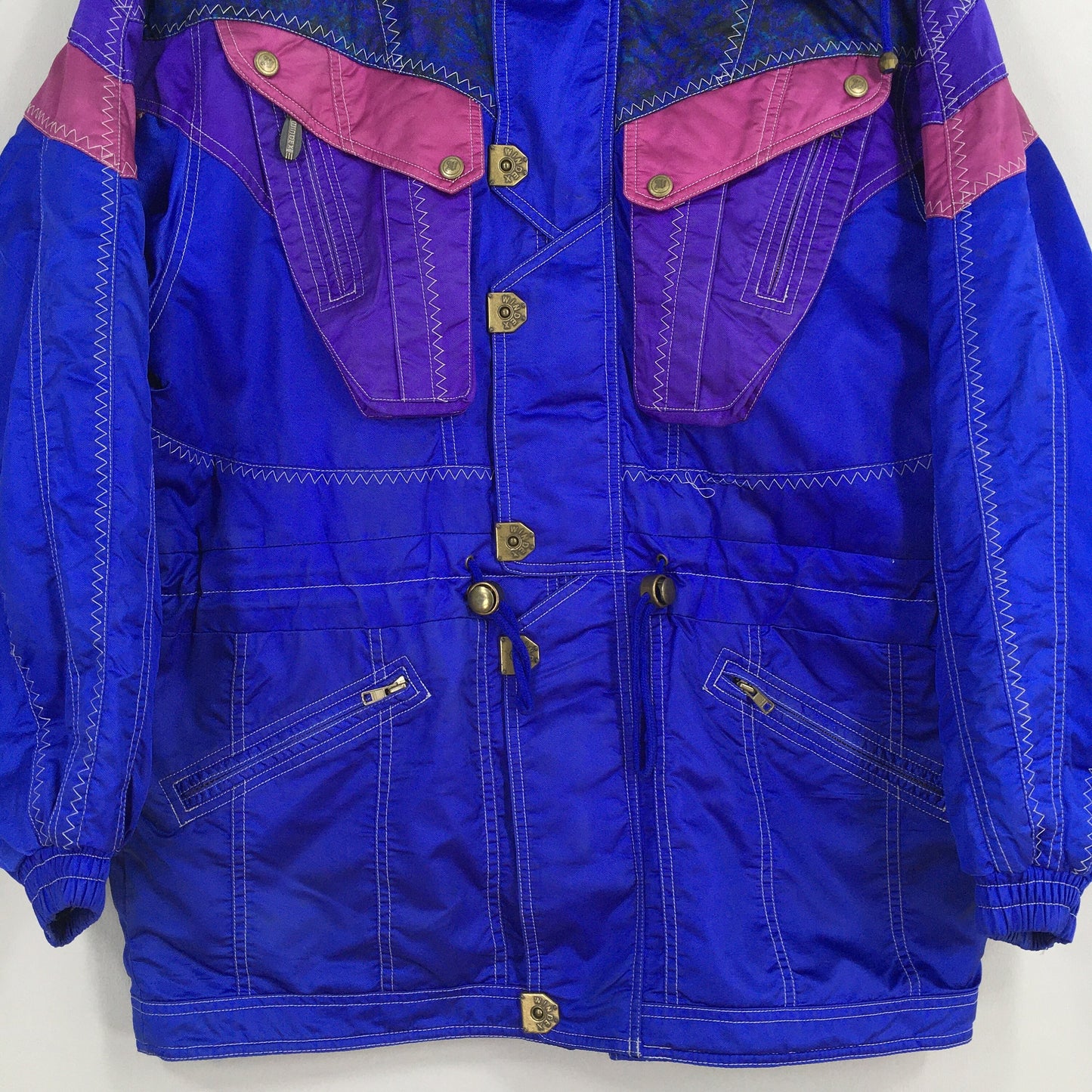 Retro Windex Ski Suit Hoodie Jacket Large