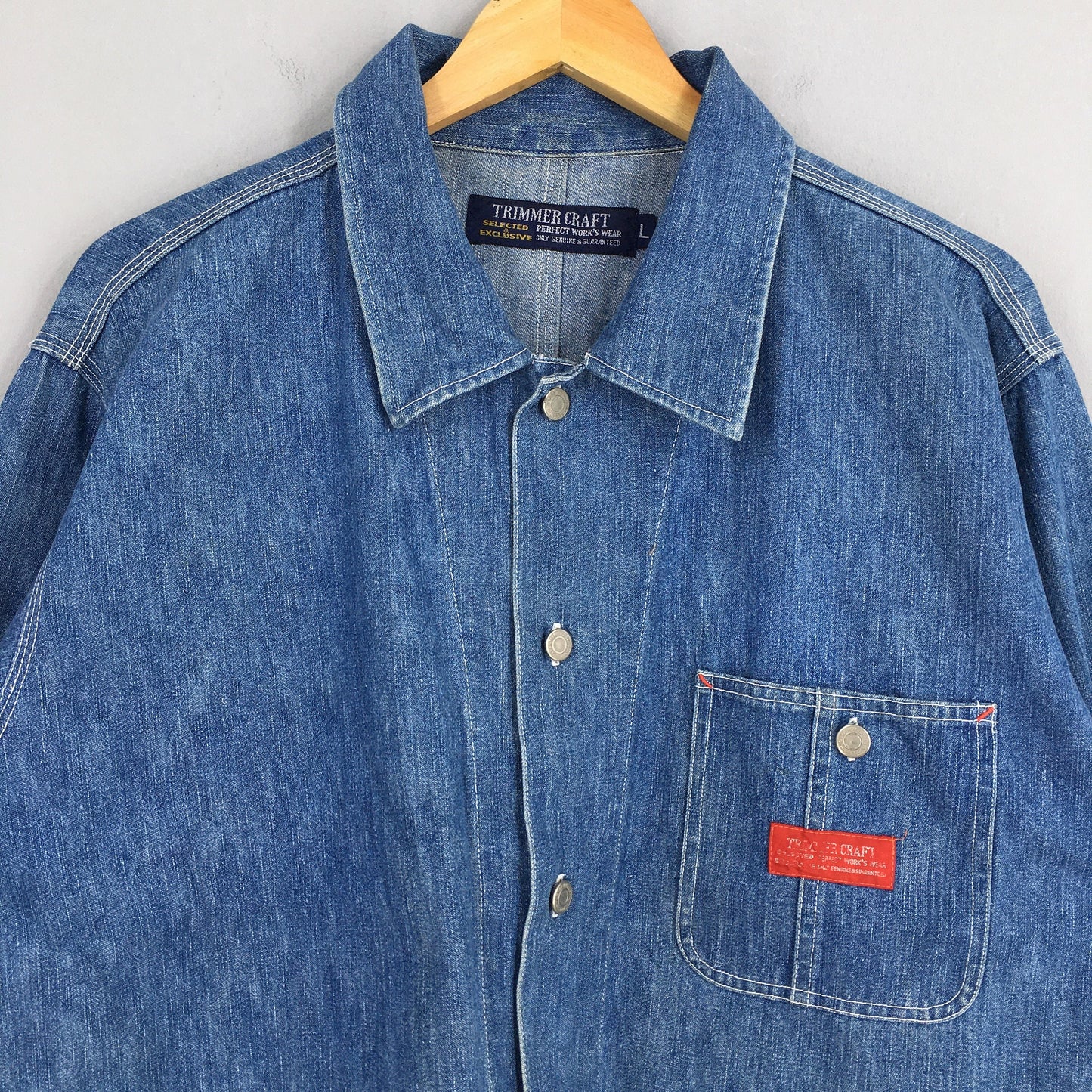 Denim Labor Workwear Jacket Large