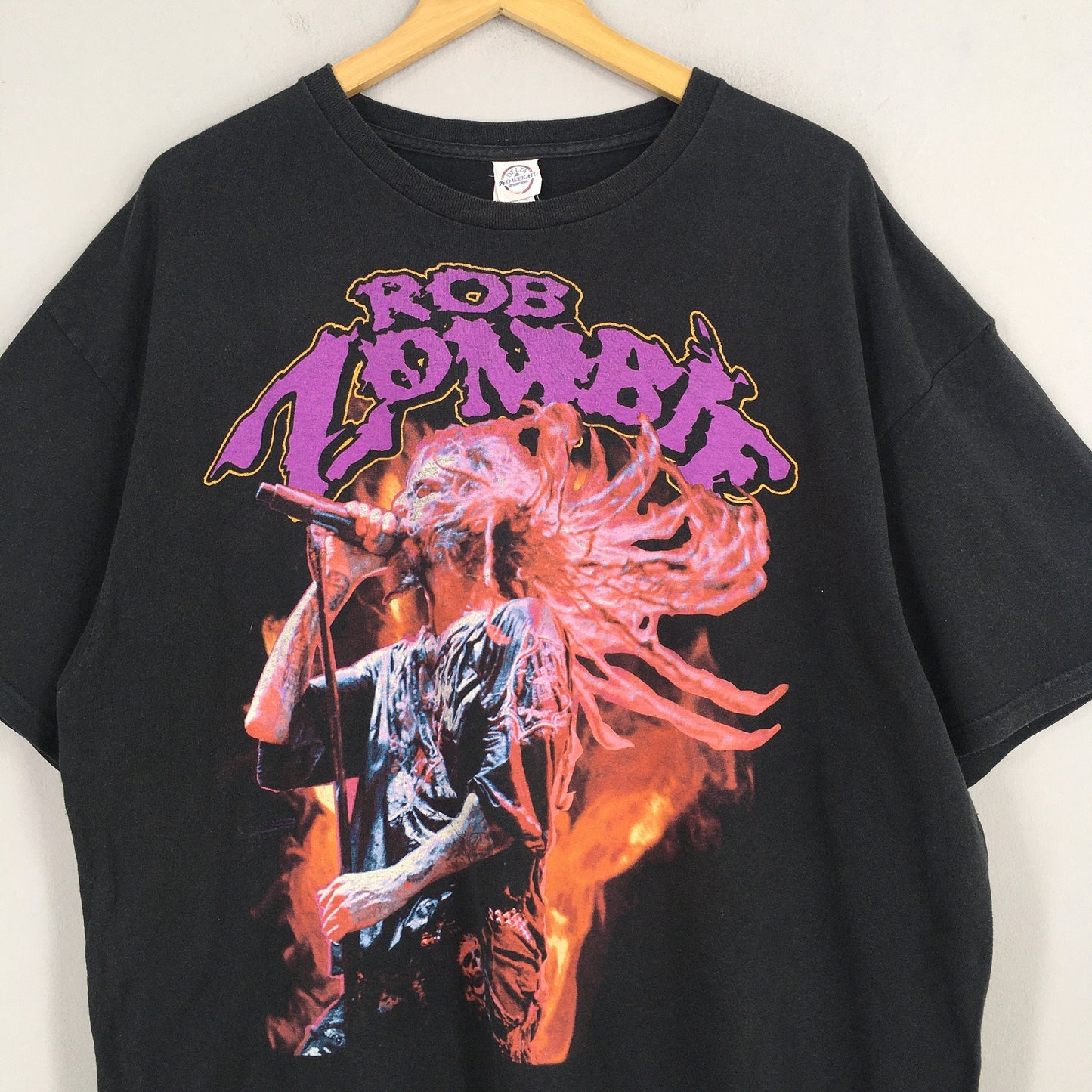 Rob Zombie Black Concert Tshirt XXLarge