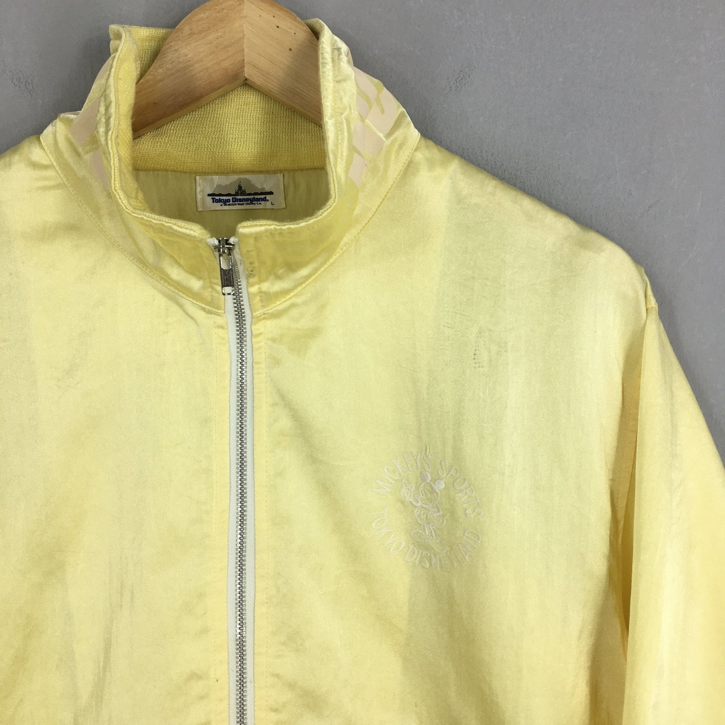 Mickey Mouse Disney Yellow Jacket Large