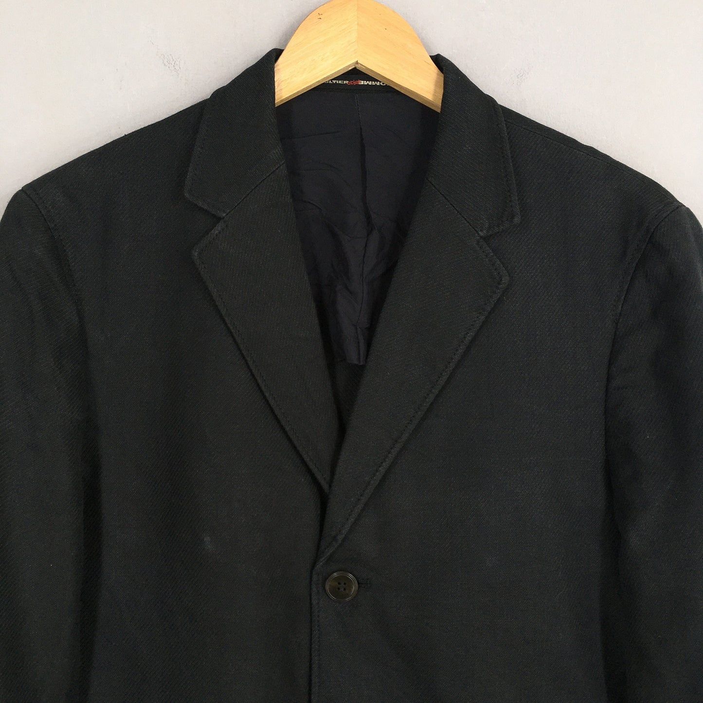 Gaultier Homme Object Black Blazer Casual Jacket Medium