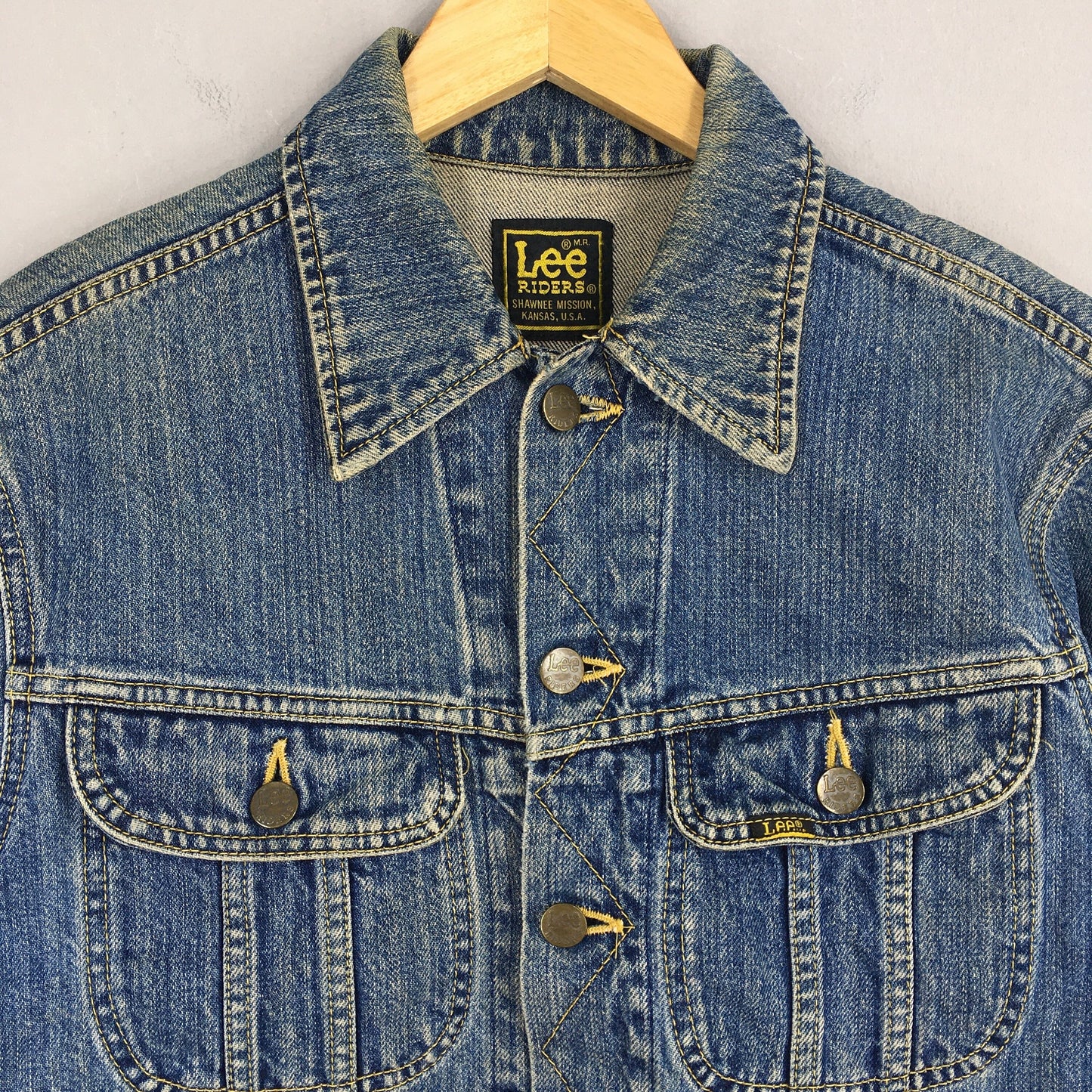 Lee Riders Denim Trucker Jacket Small