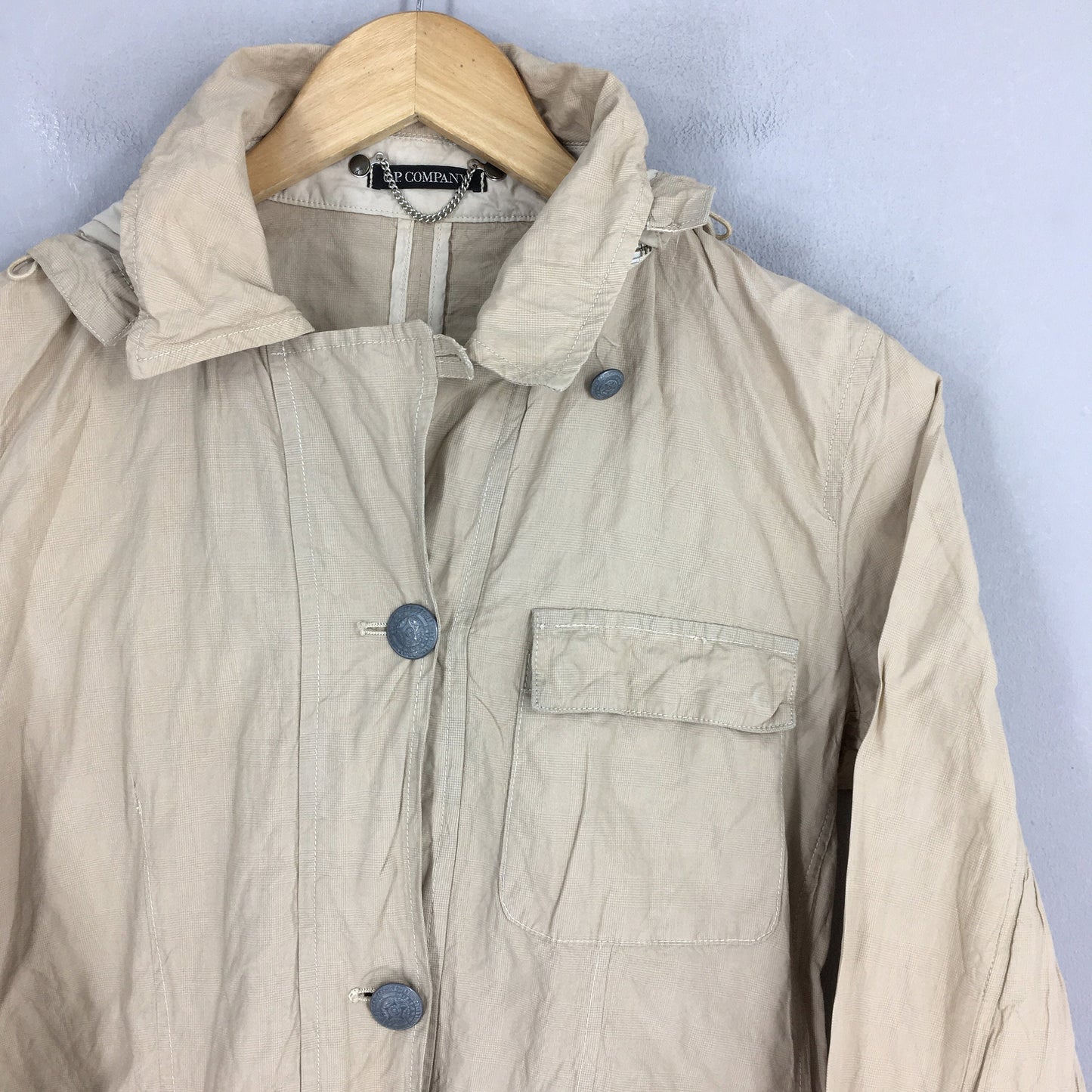 CP Company Sportswear Tactical Cargo Beige Jacket XSmall