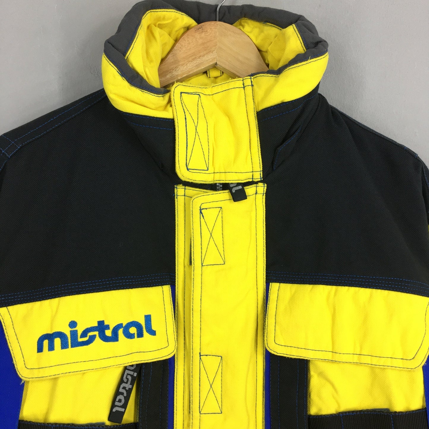 Mistral Ski Wear Yellow Winter Jacket Medium