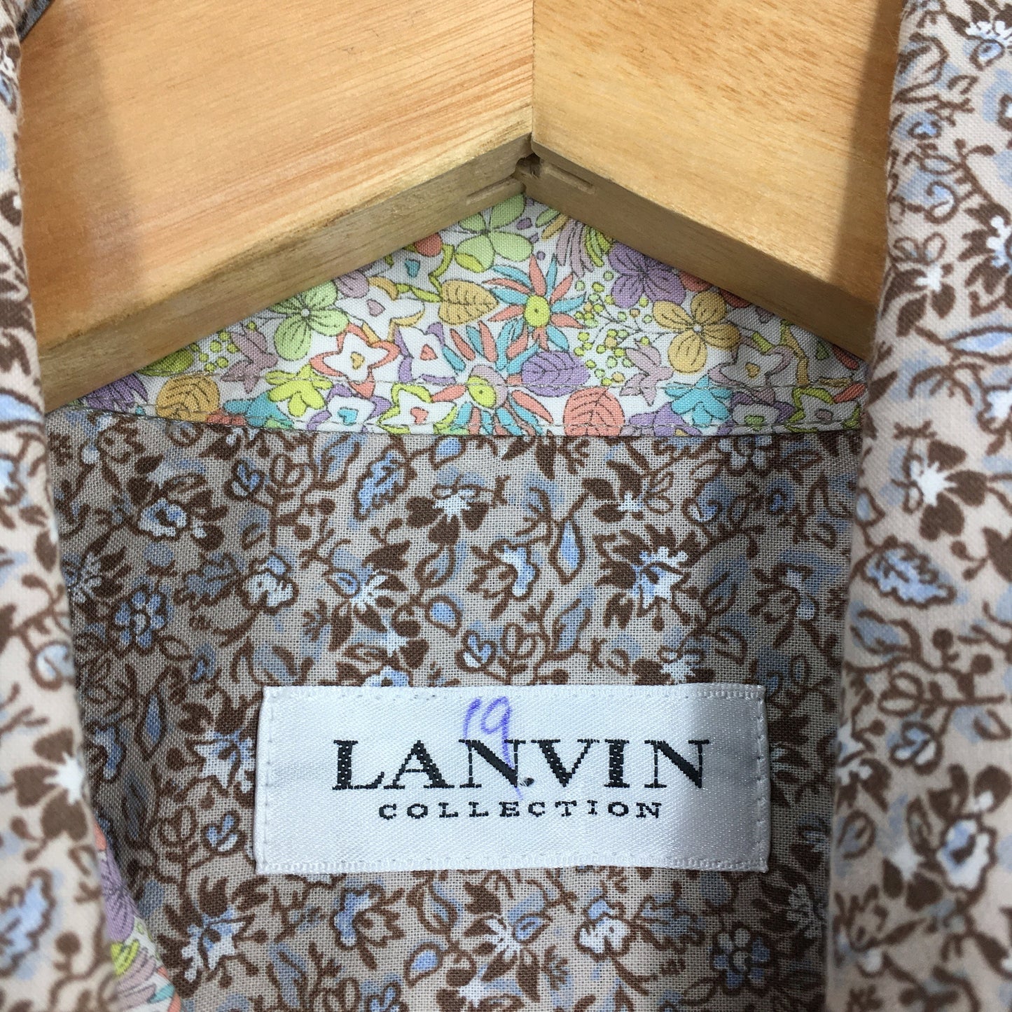 Lanvin Collection Paisley Floral Shirt Medium