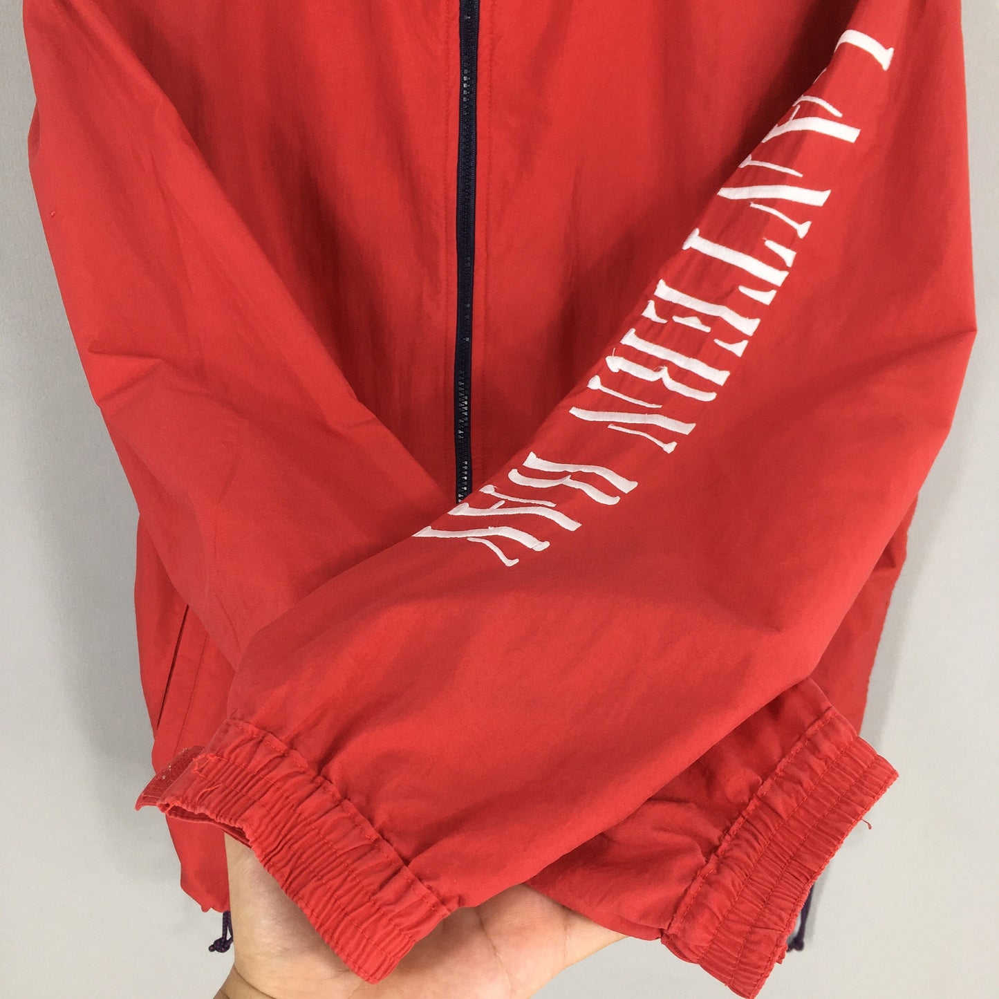 Lantern Bay Red Hoodie Jacket Large