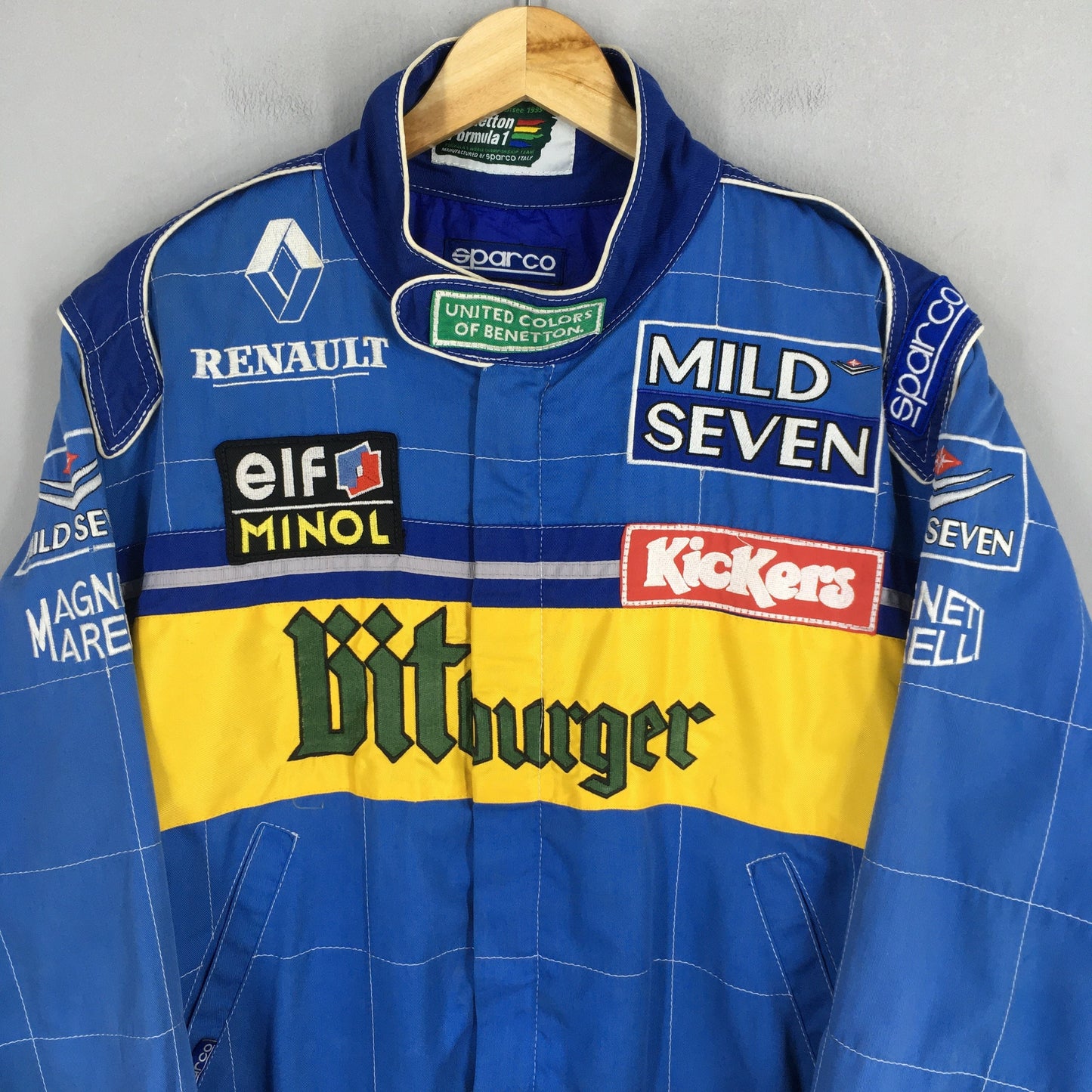 Benetton Bitburger Formula 1 Embroidery Jacket XLarge