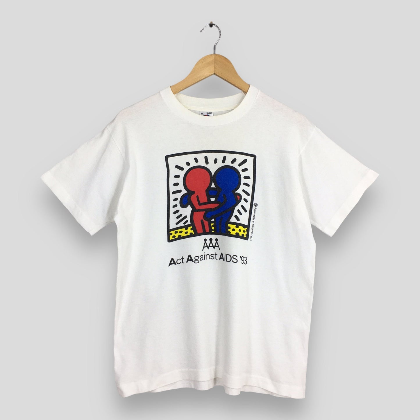 Keith Haring Hug Pop Art T shirt Medium