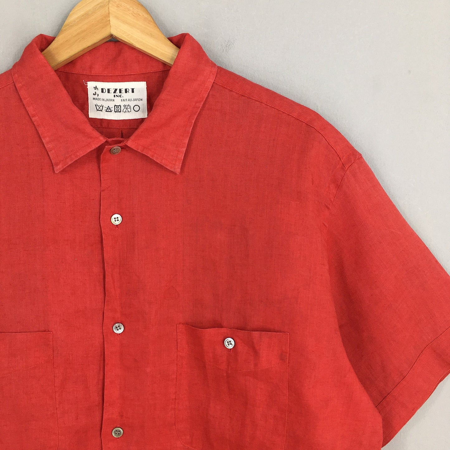 Dezert Made In Japan Linen Work Shirt XLarge