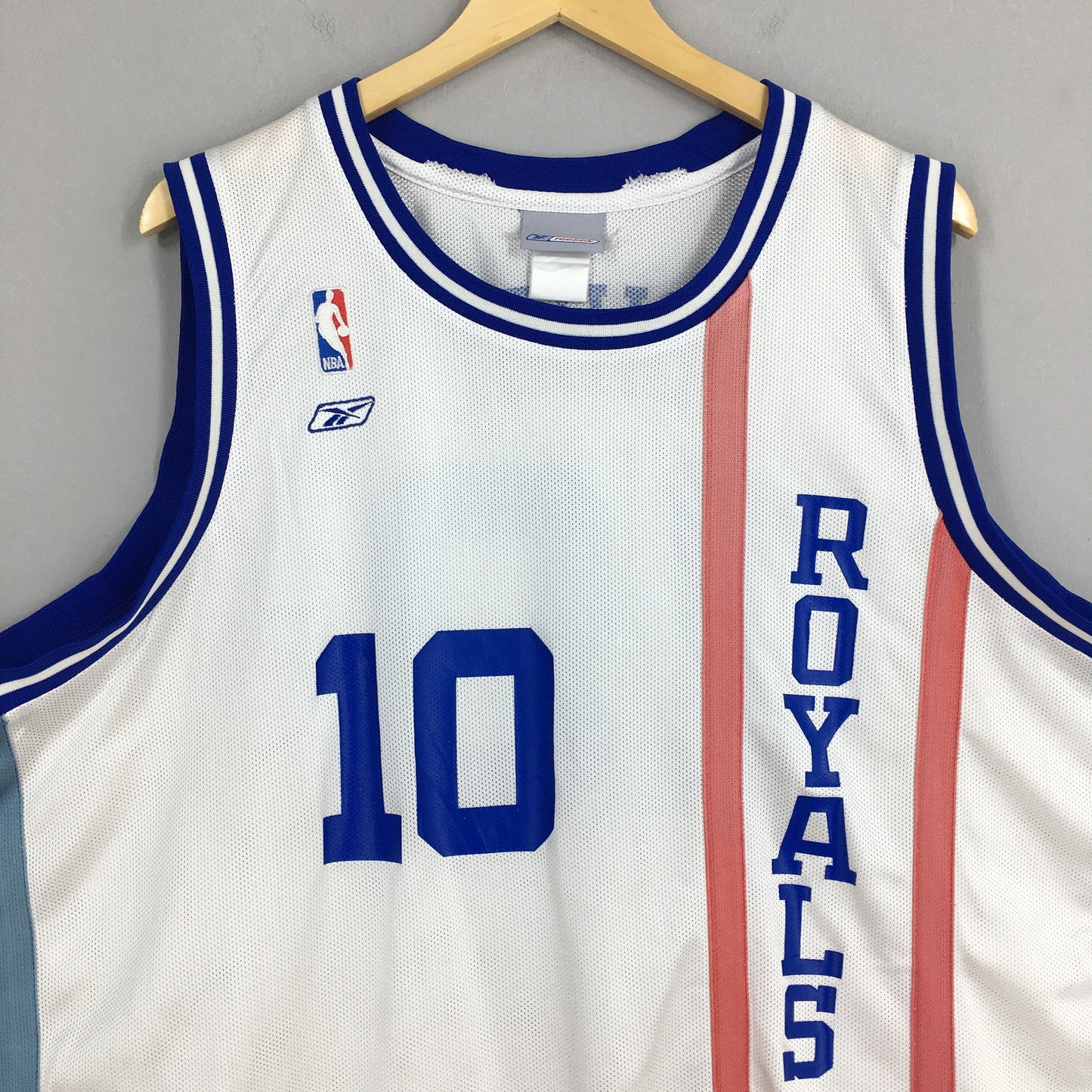 Cincinnati Royals Mike Bibby #10 Reebok Jersey XXLarge