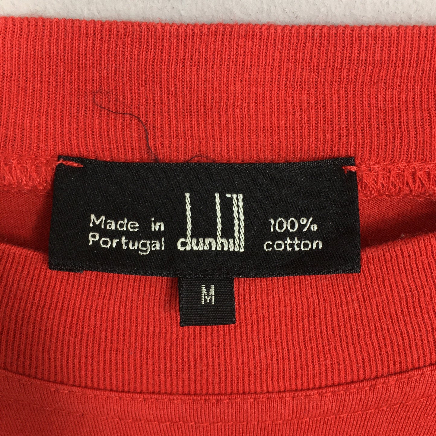 Dunhill Red T shirt Medium