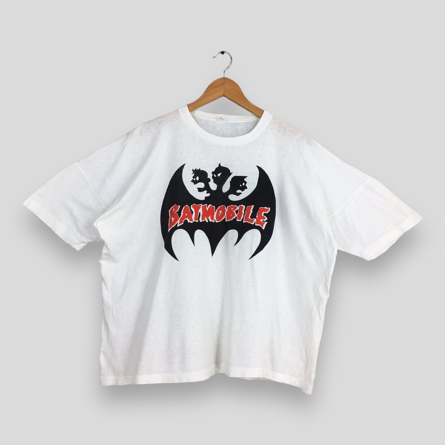 Batmobile Punk Cropped T shirt XLarge