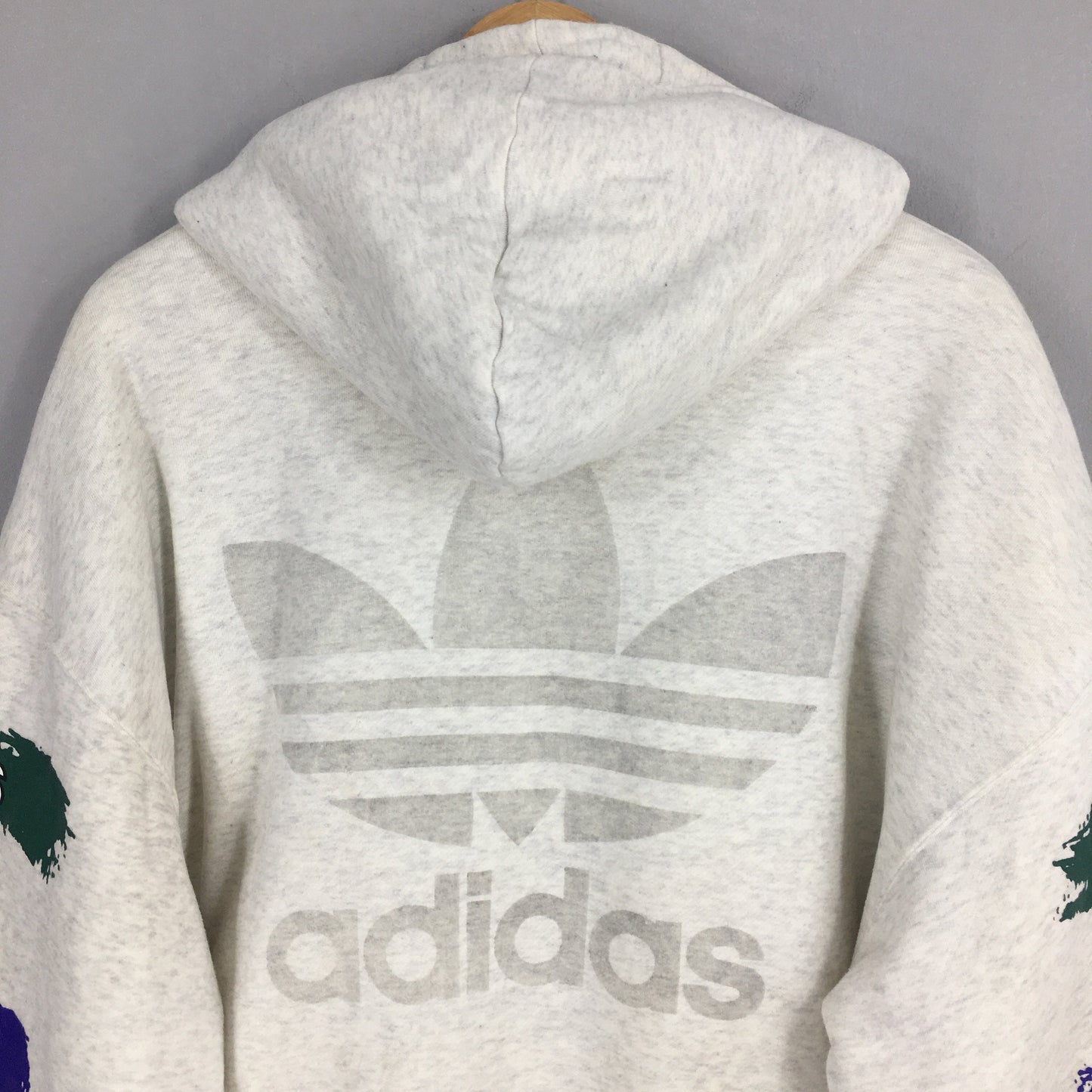 Adidas Sherpa Sweatshirt Hoodie XLarge