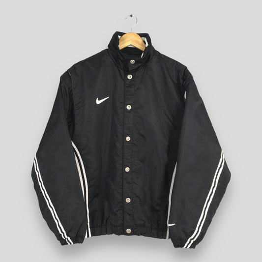 Nike Swoosh Black Puffer Jacket XLarge