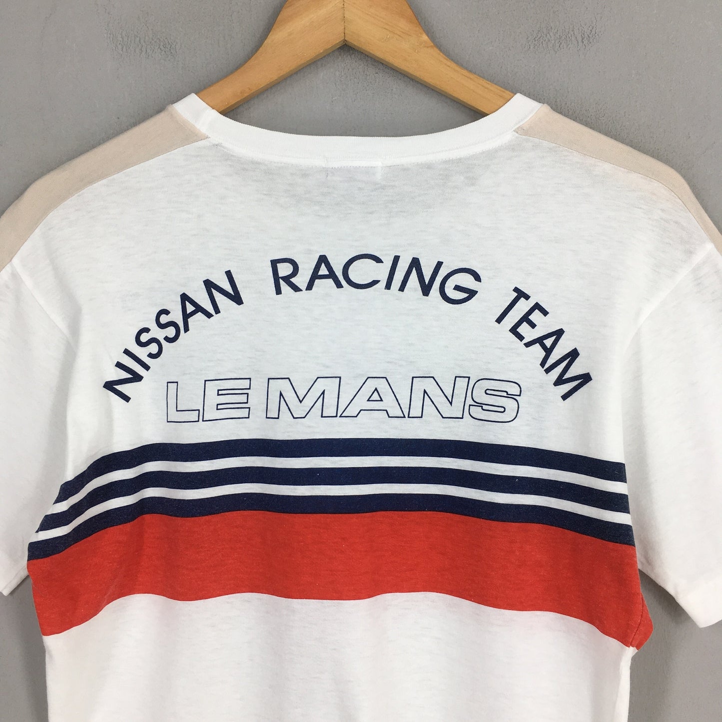 Vintage 1980's Nismo Nissan Racing Team Le Mans Tshirt Medium