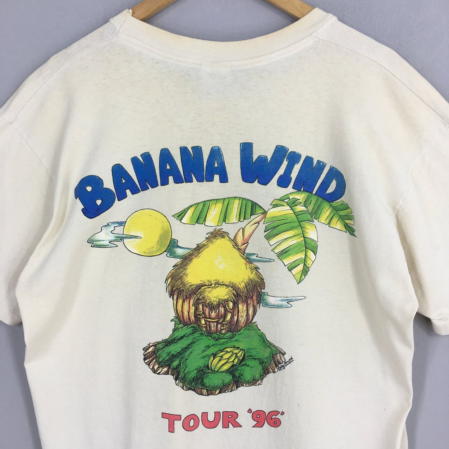 Jimmy Buffett Banana Wind Tour 96 Tshirt XLarge