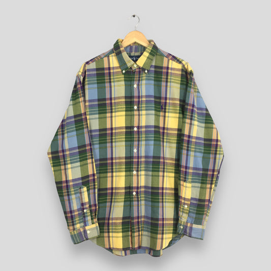 Polo Ralph Lauren Checkered Classic Fit Flannel Shirt Large